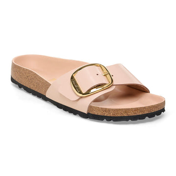 Madrid Big Buckle : High Shine Beige