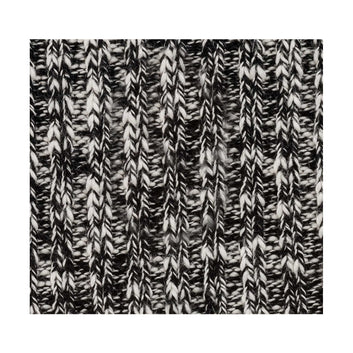 Cotton Slub Black Grey